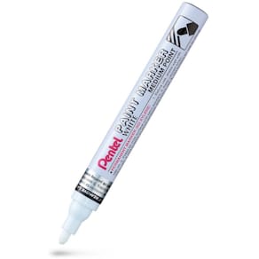 Märkpenna PENTEL Paint Marker rund vit
