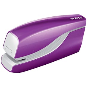 Elhäftare Leitz batteri WOW lila, 10ark