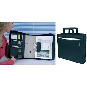 Ordnertasche WEDO, A4, schwarz