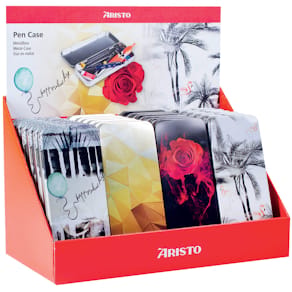 Display Aristo Blechetui, 24 Stück, sortierte Motive