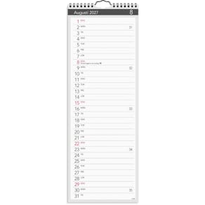 Burde Väggkal Lilla Miljökalender Elegant 2027