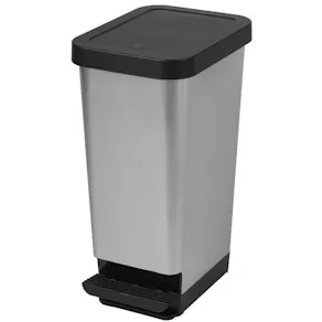 Papperskorg CEP pedal 45L svart