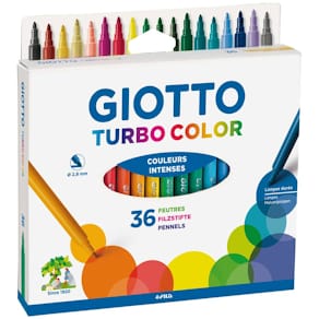 Filzstifte Giotto Turbo Color, 36 Stück