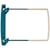 Archiefbinder Jalema JalemaClipex, blauw/wit, doos 100 stuks