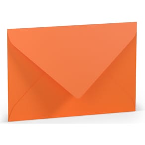 Briefumschlag Rössler Paperado, B6, SF, orange