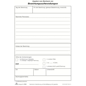 Bewirtungsspesenblock RNK, A5