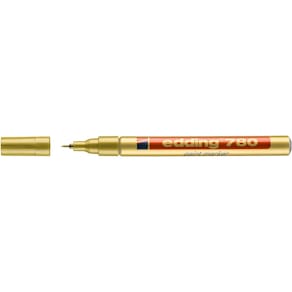 Lackmarker edding 780, 0,8 mm, gold