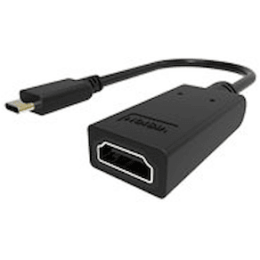 VISION Professional installation-grade USB-C to HDMI adapter