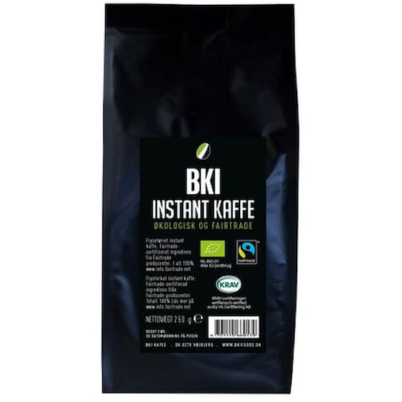 Kaffe BKI Instant Ekologisk KRAV 250g