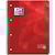 Spiraalschrift Oxford School Projectbook, A4+, 4-gaats, rood