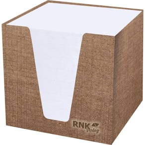 Notizklotz RNK Eco, 92 x 92 mm, weiß