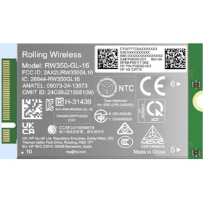 HP - Trådlöst mobilmodem - 4G LTE Advanced Pro - M.2 Card