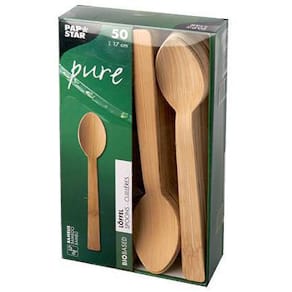 Bestick Sked PURE bambu 17cm 50/fp