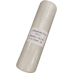 Boblefolie 500 mm x 10 m, 2-lags COEX, lille boble, 36 ruller