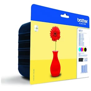 Tintenpatronen-Set Brother Value Pack, sw/c/m/y