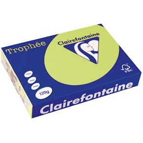 Gekleurd papier Clairefontaine Trophée Pastel, A4, 120 g, 250 vel