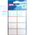 Etiket Agipa, wit, etui, 24 x 35 mm, 56 stuks, 8/blad