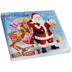 Godis Julkalender 1-24 luckor 318g