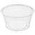 Dressingbägare rPET 60ml trans 100/fp