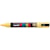 Paintmarker Uni POSCA PC-5M, 1,8-2,5 mm, strogeel