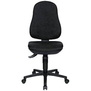 Drehstuhl Topstar Support SY, ohne Armlehnen, anthrazit