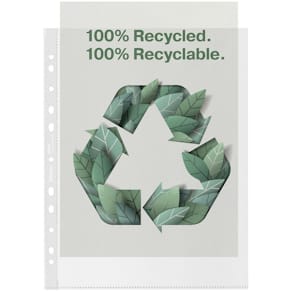 Plastficka ESSELTE rec A4 Maxi 50/fp