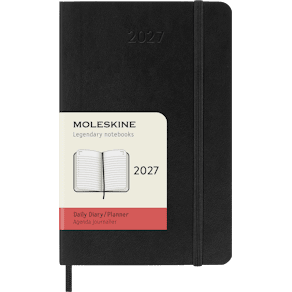 Classic Soft 12M Daily Pocket Svart 2027