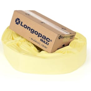 Säckkassett LONGOPAC Maxi Standard 110m gul