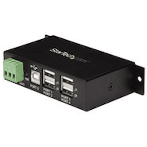 StarTech.com Rackmount USB 2.0 Hub - 4 Port Rugged Industrial