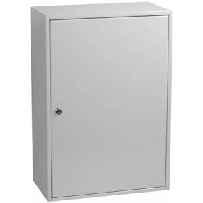 Schlüsselschrank PHÖNIX SAFE KC0605K, 300 Haken, lichtgrau