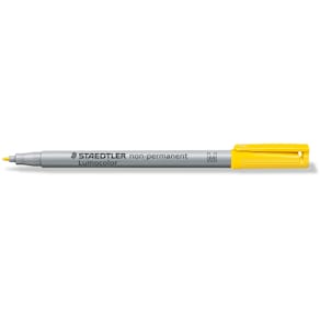 Folienstift STAEDTLER Lumocolor non-permanent M, gelb