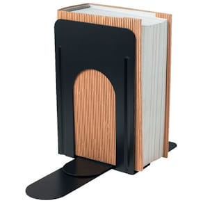 Bokstöd 230X150mm svart 2-pack