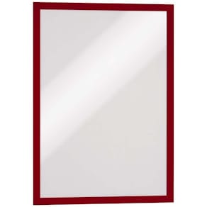 Info-ramme Durable DURAFRAME A3 rød, selvklæbende, 2 stk