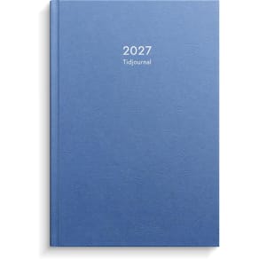 Burde Tidjournal 2027 blå