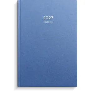 Burde Tidjournal 2027 blå