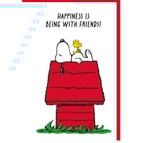 Glückwunschkarte Braun + Company Spruch Snoopy