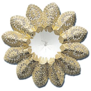 Biedermeiermanschette DEMMLER, 16 cm, gold