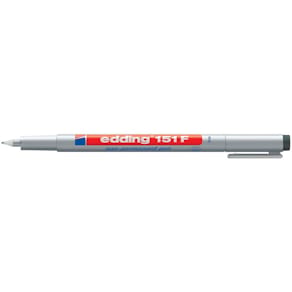 Folienschreiber edding 151F, schwarz