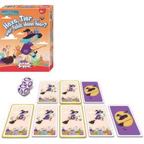 Kartenspiel AMIGO Hexe, Tier ... wer fehlt denn hier?