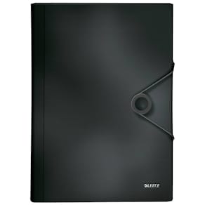 Fächermappe Leitz Solid, A4, PP, schwarz