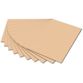 Fotokarton Folia, 50x70 cm, apricose, 300 g/m², 10 Blatt