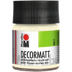 Acrylfarbe Marabu Decormatt, elfenbein, 50 ml