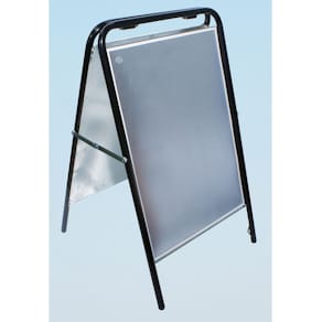 Gatuställ Sign 50x70cm svart