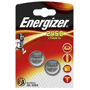 Batteri ENERGIZER Lithium CR2450 2/fp