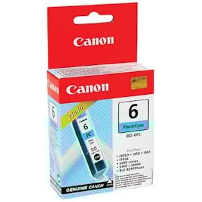 Canon BCI-6PC - Foto-cyan - original