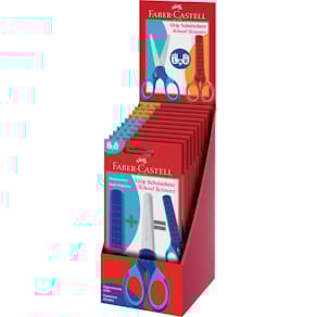 Schulschere Faber-Castell GRIP, sortiert