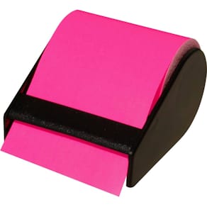 Haftnotizrolle RNK, 60 mm x 10 m, neonpink