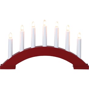 Ljusstake Bea röd