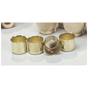 Ljushållare mässing för antikljus 21mm, 25st