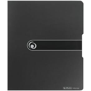 Ringmappe Herlitz easy orga to go, A4, 2 Ringe, 25 mm, schwarz